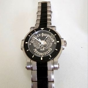Harley-Davidson® Men's Bulova Winged Skull Wrist Watch 78A109